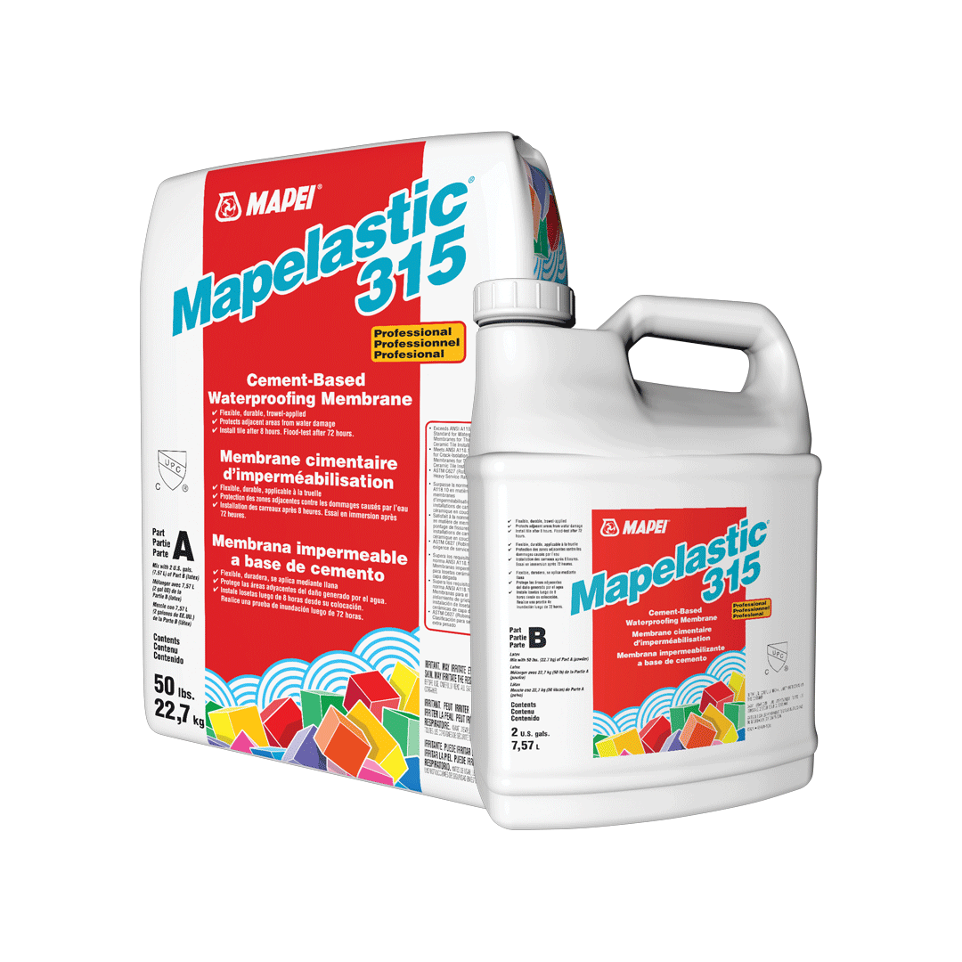 Mapelastic 315 Flexible Cement-Based Waterproofing Membrane (50-lb)