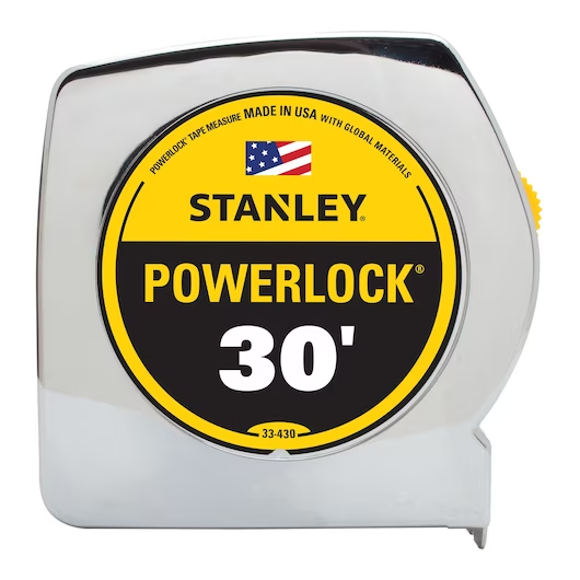 30-ft PowerLock® Tape Measure with BladeArmor® 1 "