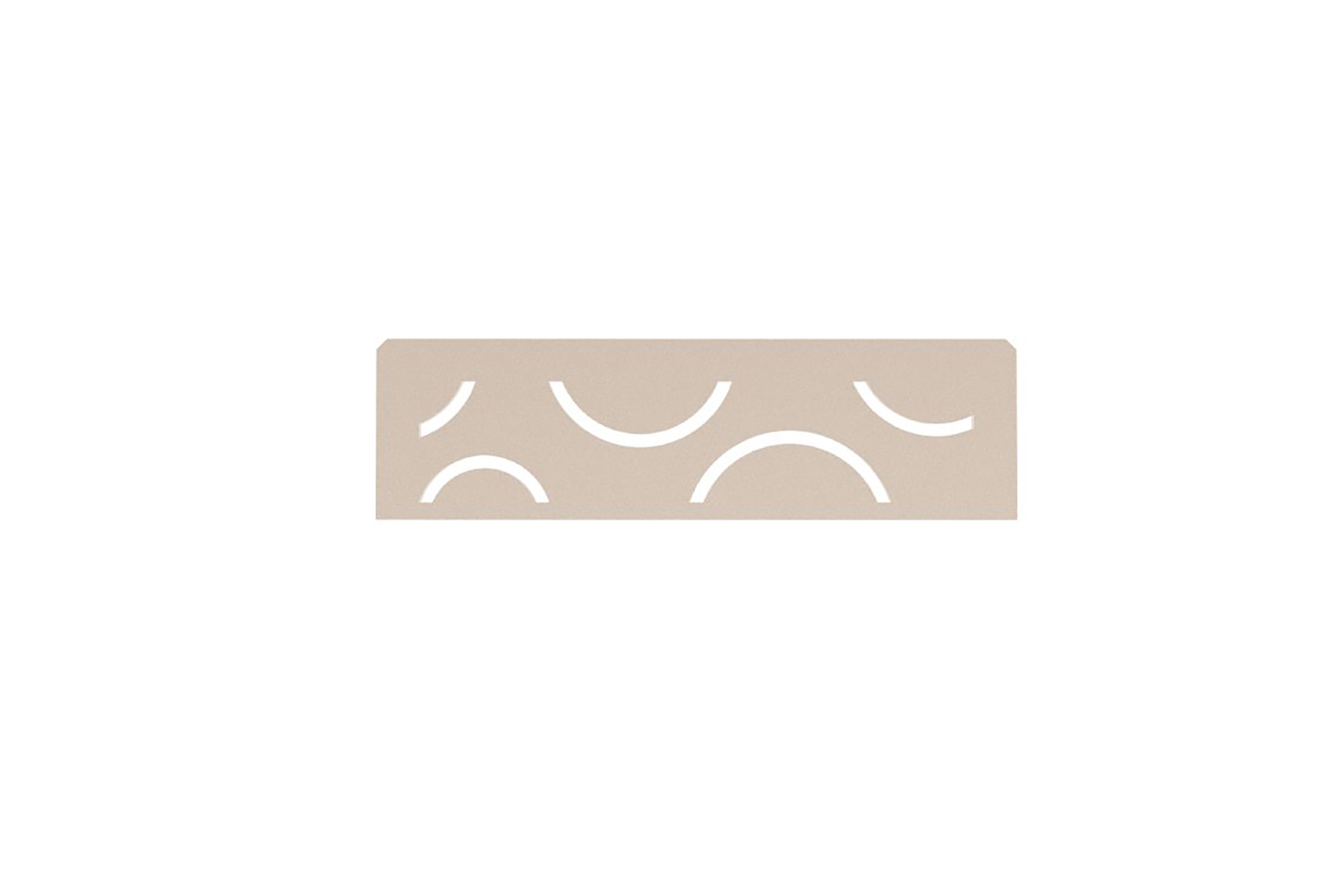 Shelf Rectangular Niche Curve Cream
