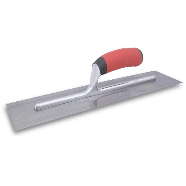 Standard Notched Trowels 3/32" X 3/32" X 3/32" Flat Vnotch