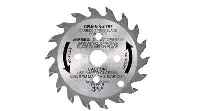 No. 787 Carbide-Tipped Blade