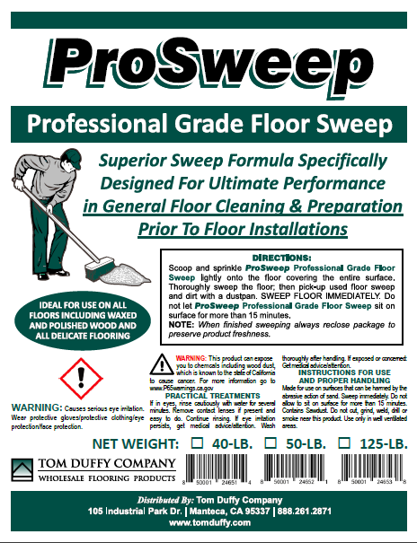 TDC Kleensweep 1320nc 40# Carton Sweeping Compound Wax Base