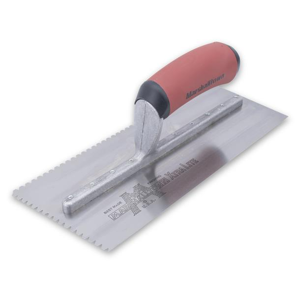 Standard Notched Trowels 1/16" X 1/16" X 1/16" FLT V-Drasft
