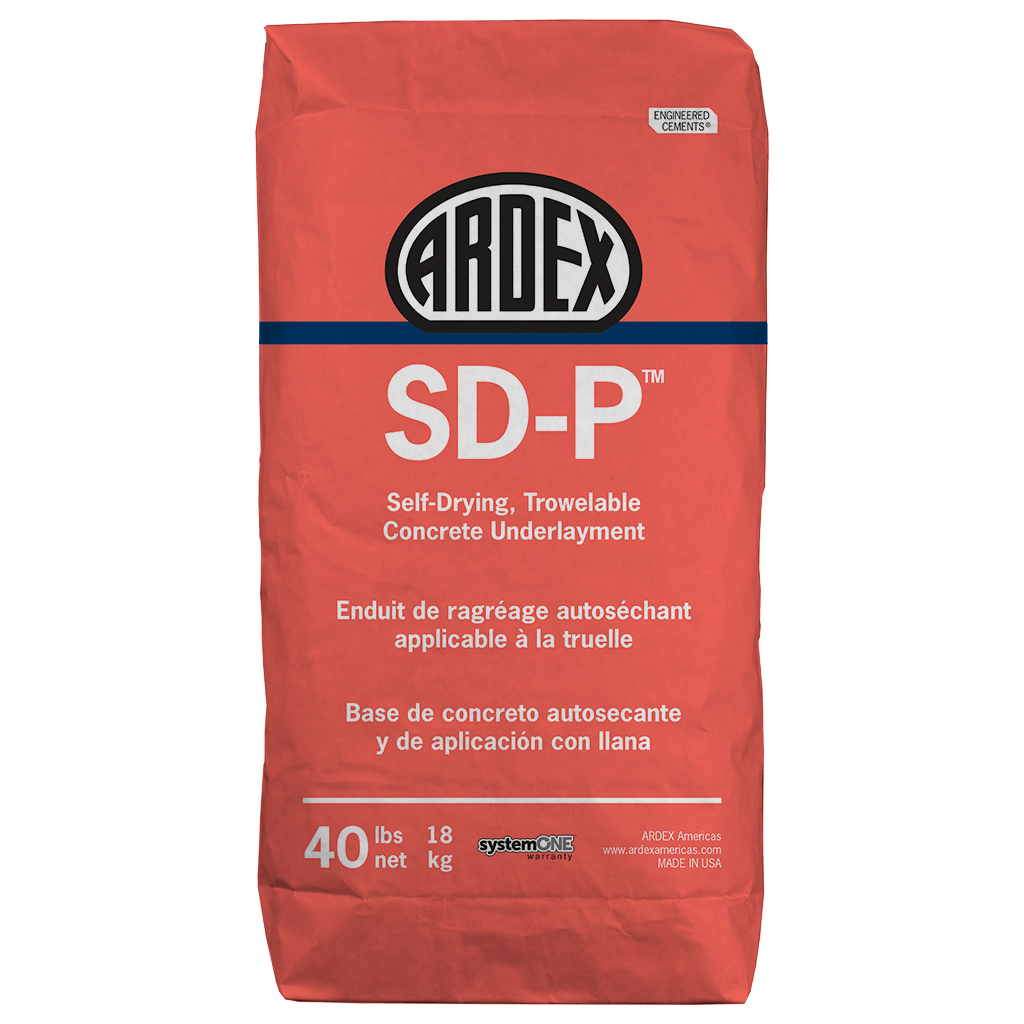 Ardex SD-P Self-Drying, Trowelable Concrete Underlayment