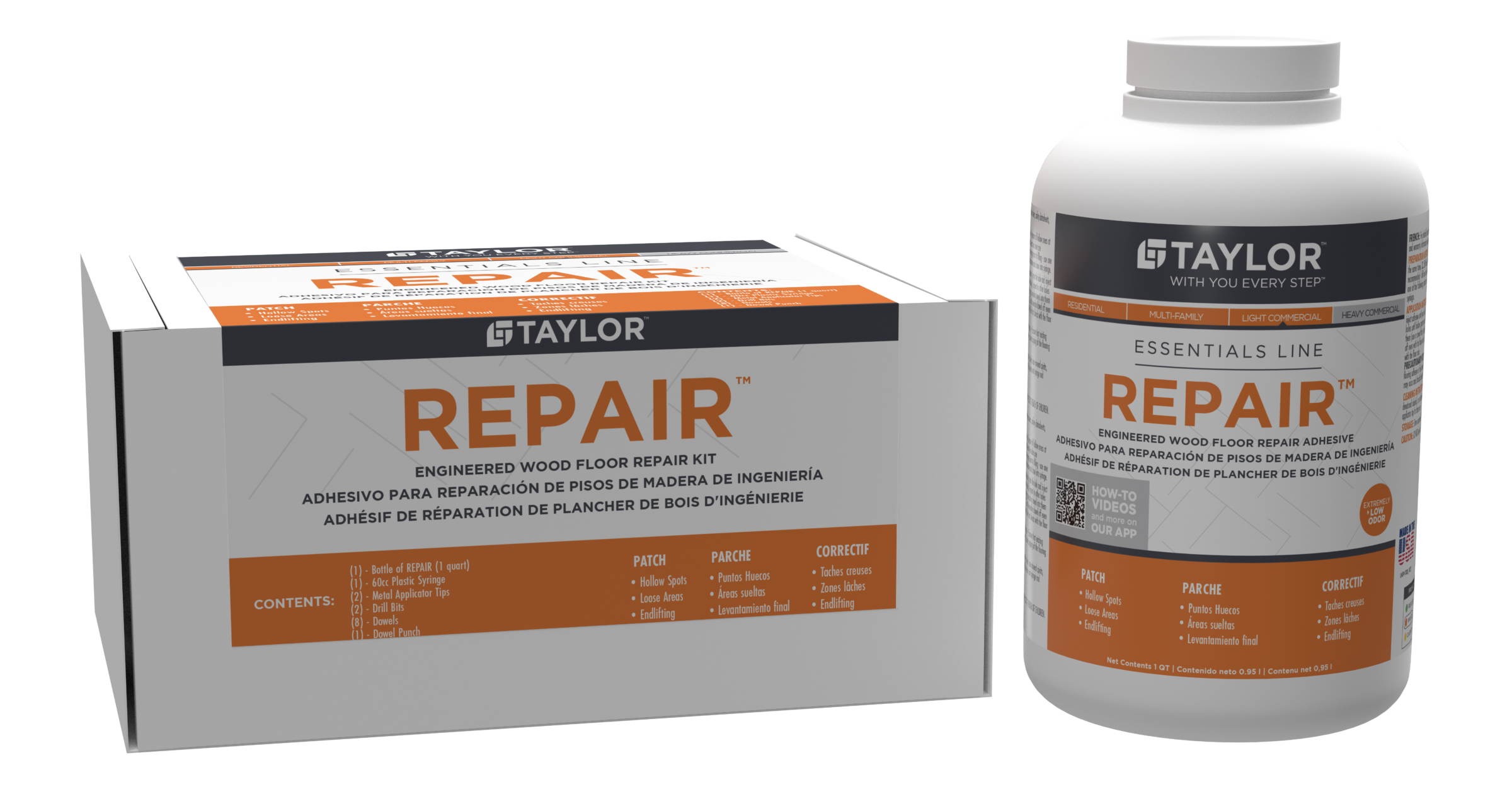 Refill For Repair Engineered Wood Floor Repair (1-qt)