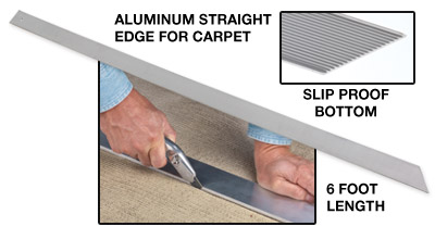 No. 536 6' Carpet Straight Edge