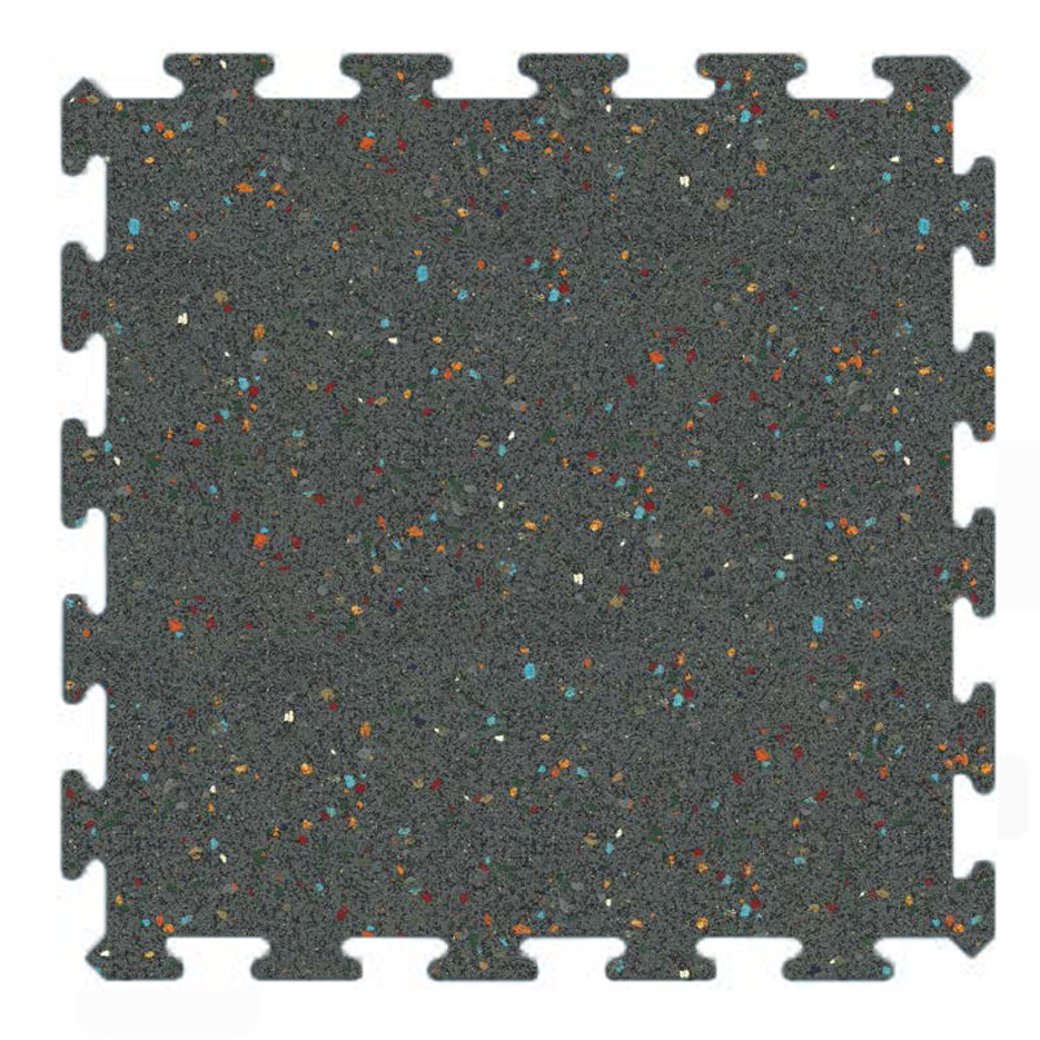 Tuflex Spartus Interlocking Tile 25-3/4" X 25-3/4" Fiesta