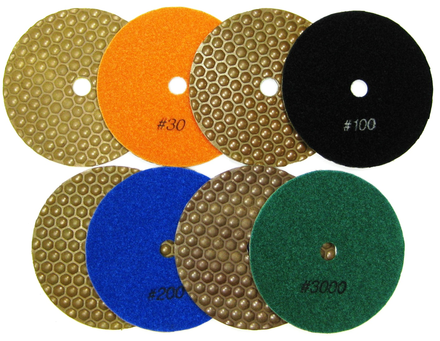 Honeycomb Resin Pad 5" 1500 Grit