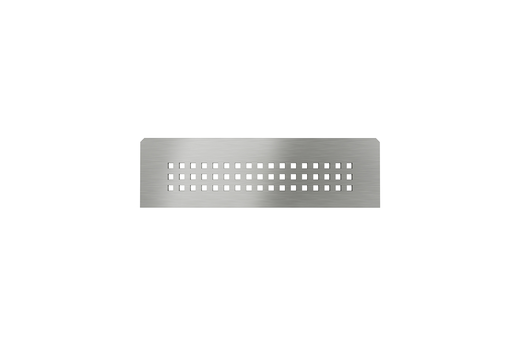 Shelf Rectangular Niche Square Brushed Stainless Steel