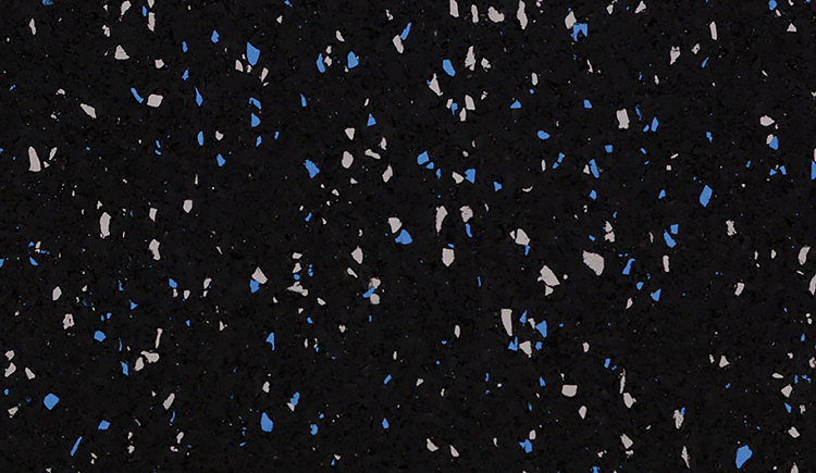 QT 8mm Fitness Flooring 23" X 23" FF04 Cosmic Dust