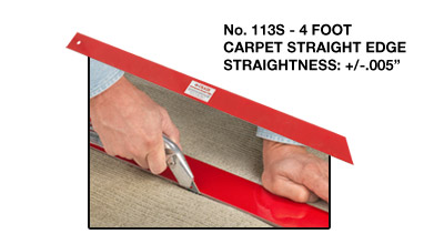 No. 113S 4' Journeyman Straight Edge