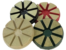 3" Ceramic Transitional 8 Seg 50 Grit Soft No Boss
