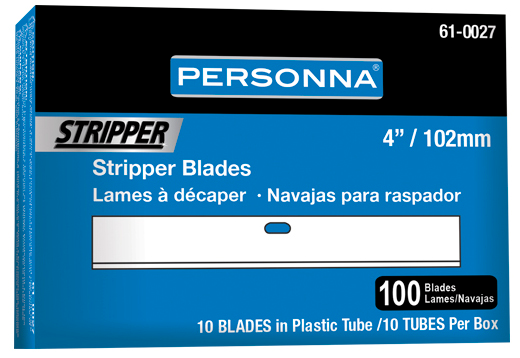 Personna 61-0027 4" Floor Stripper Blades (10 Pack)