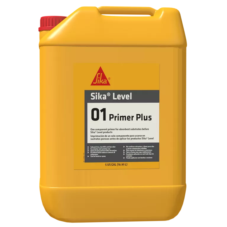 Sika® Level-01 Primer Plus Acrylic primer for porous substrates