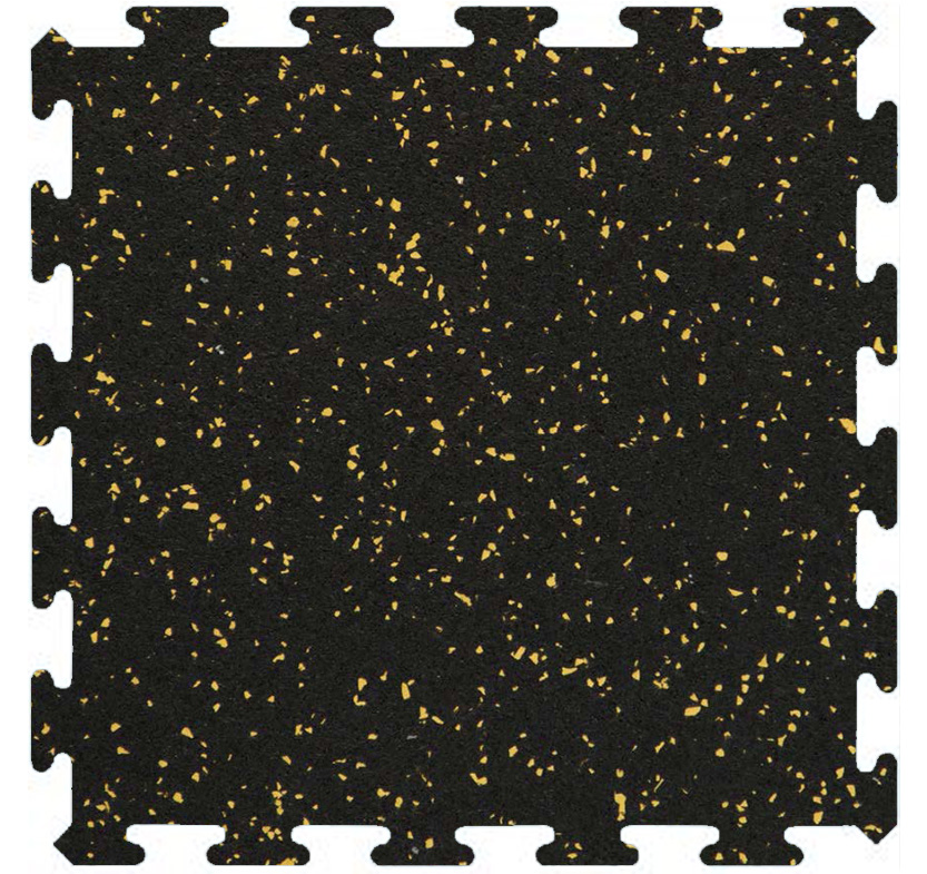 Recoil 1/2" Interlocking Tile 20% 34-1/4" X 31-1/4" 603 Sunflower