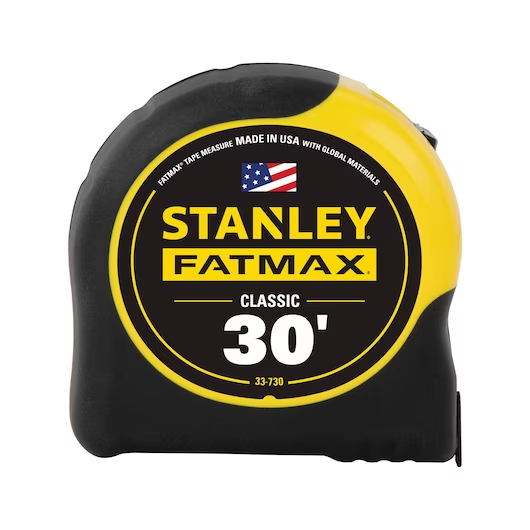 30-ft Stanley® FATMAX® Classic Tape Measure 1-1/4"