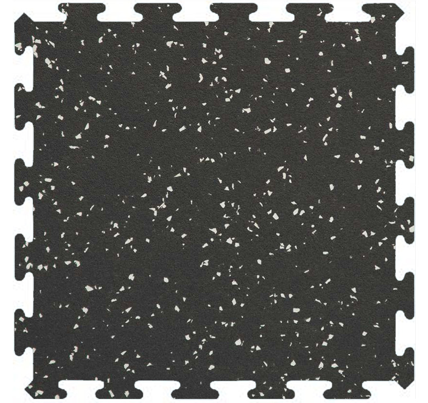Recoil 1/2" Interlocking Tile 20% 34-1/4" X 31-1/4" 131 Bisque