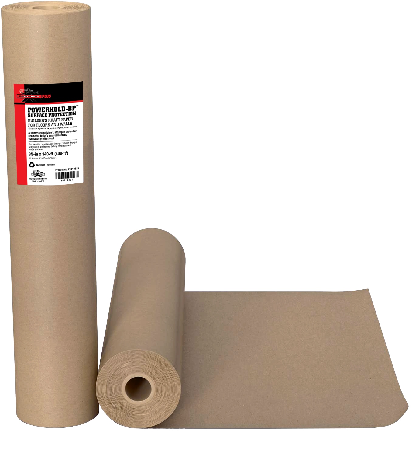 BP Builder Kraft Paper 35" X 140' (408-Sf)