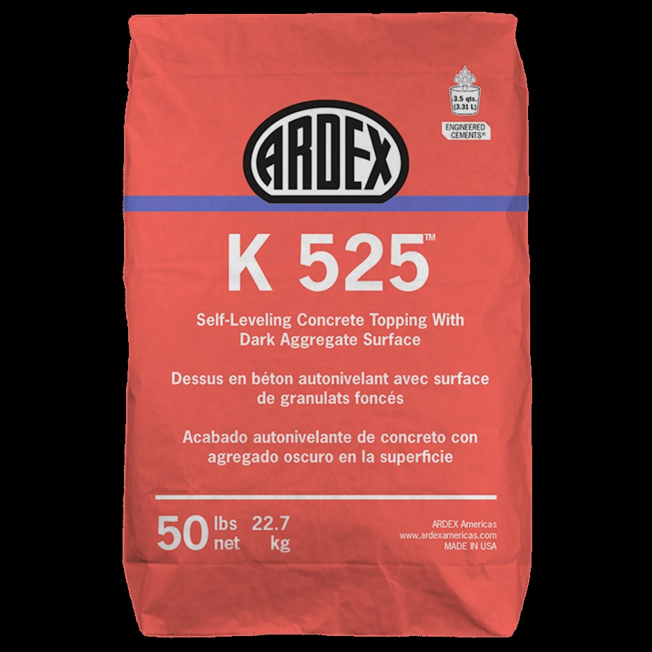 K-525 Self-Leveling Concrete Topping Dark Aggregate