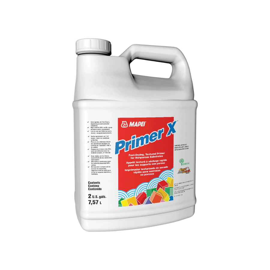 Fast Drying, Textured Primer X For Nonporous Substrates