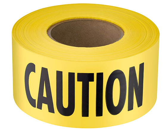 Empire 3 Caution Tape 3 in x 1000 ft