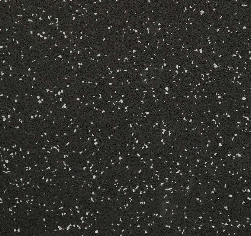 Recoil Fitness 1/4" Square Edge Tile 10% 36" X 36" 195 Light Gray