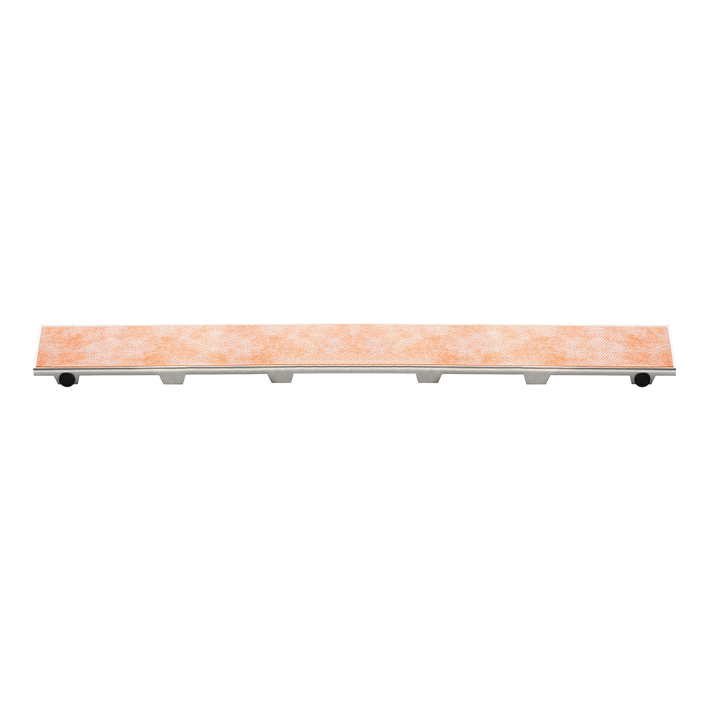 KERDI-LINE 43-5/16" Offset Frameless Grate Assembly Tileable