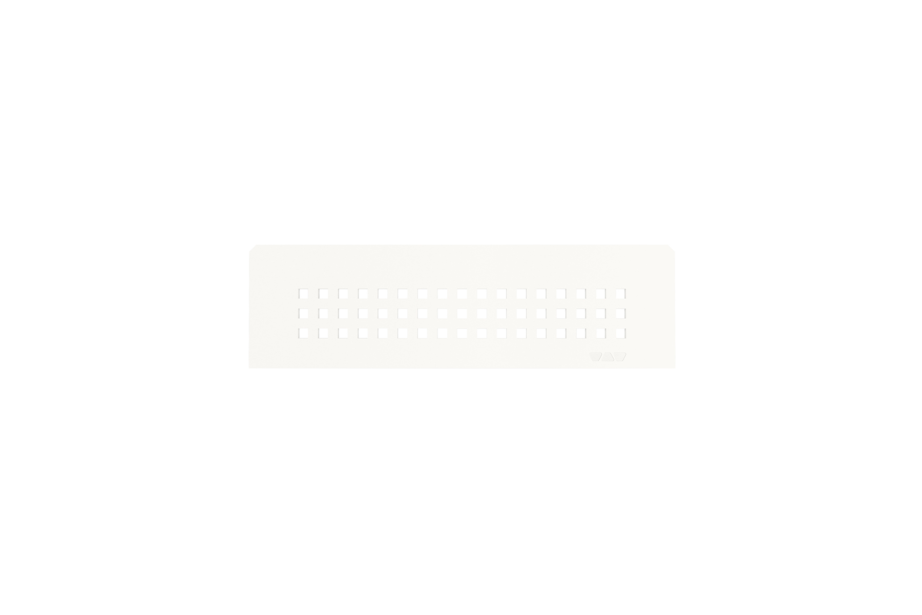 Shelf Rectangular Niche Square Matte White