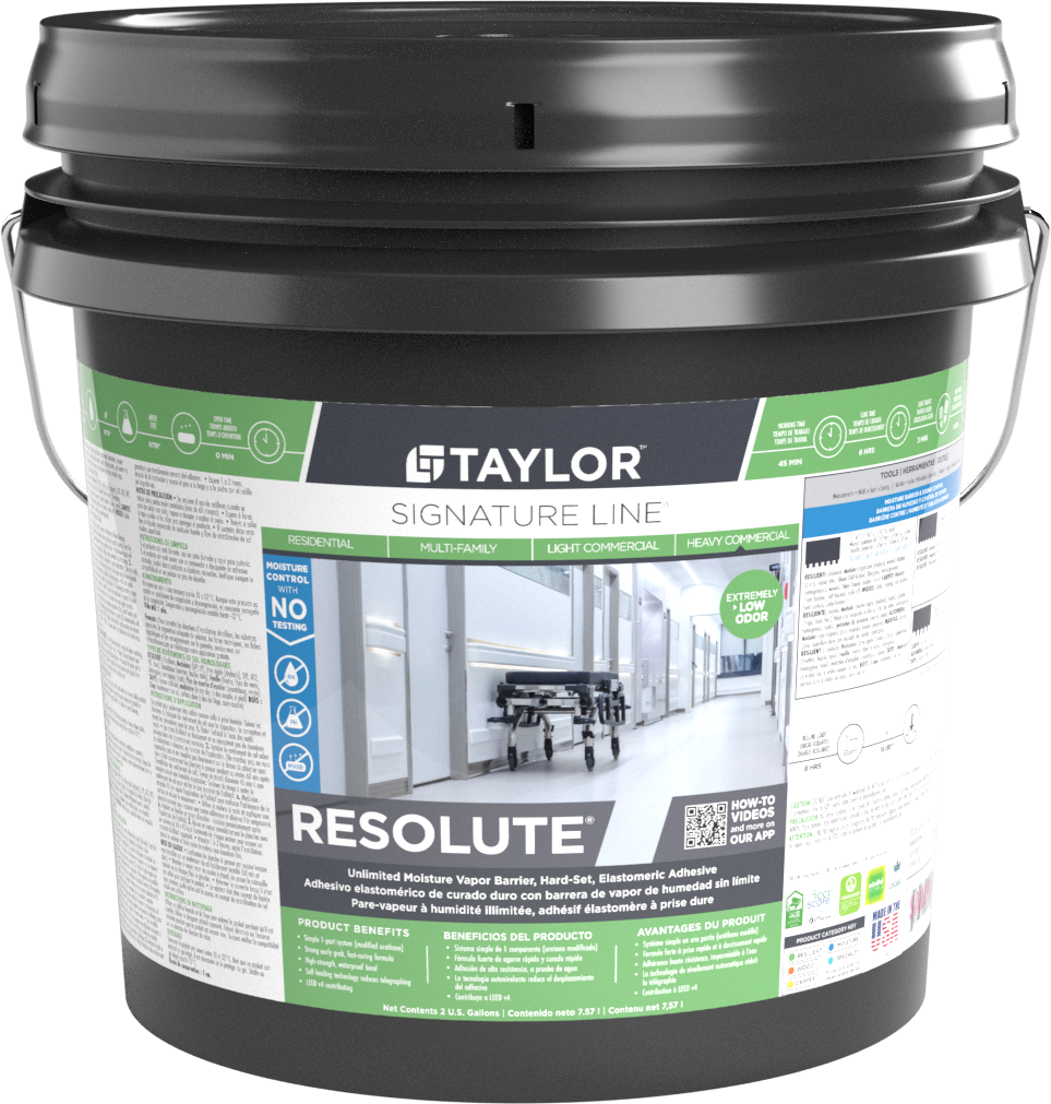 Resolute Signature Line (MS-Plus Resilient) Flooring Adhesive (2-ga)