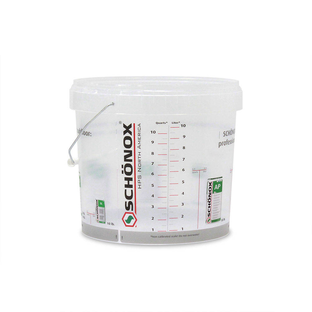 Schönox 2.5 Gallon Water Measuring Bucket