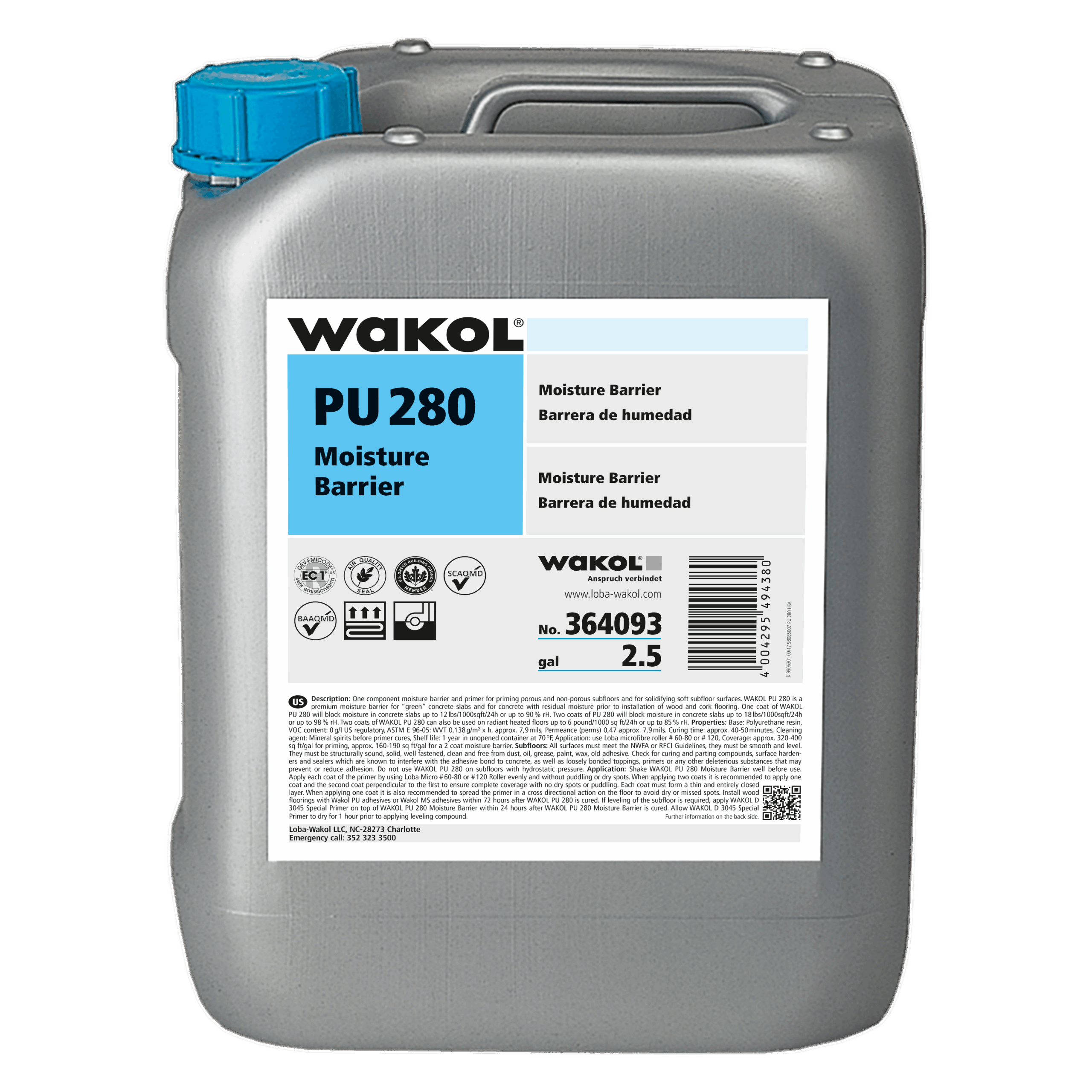 PU-280 Moisture Barrier (2.5-ga)