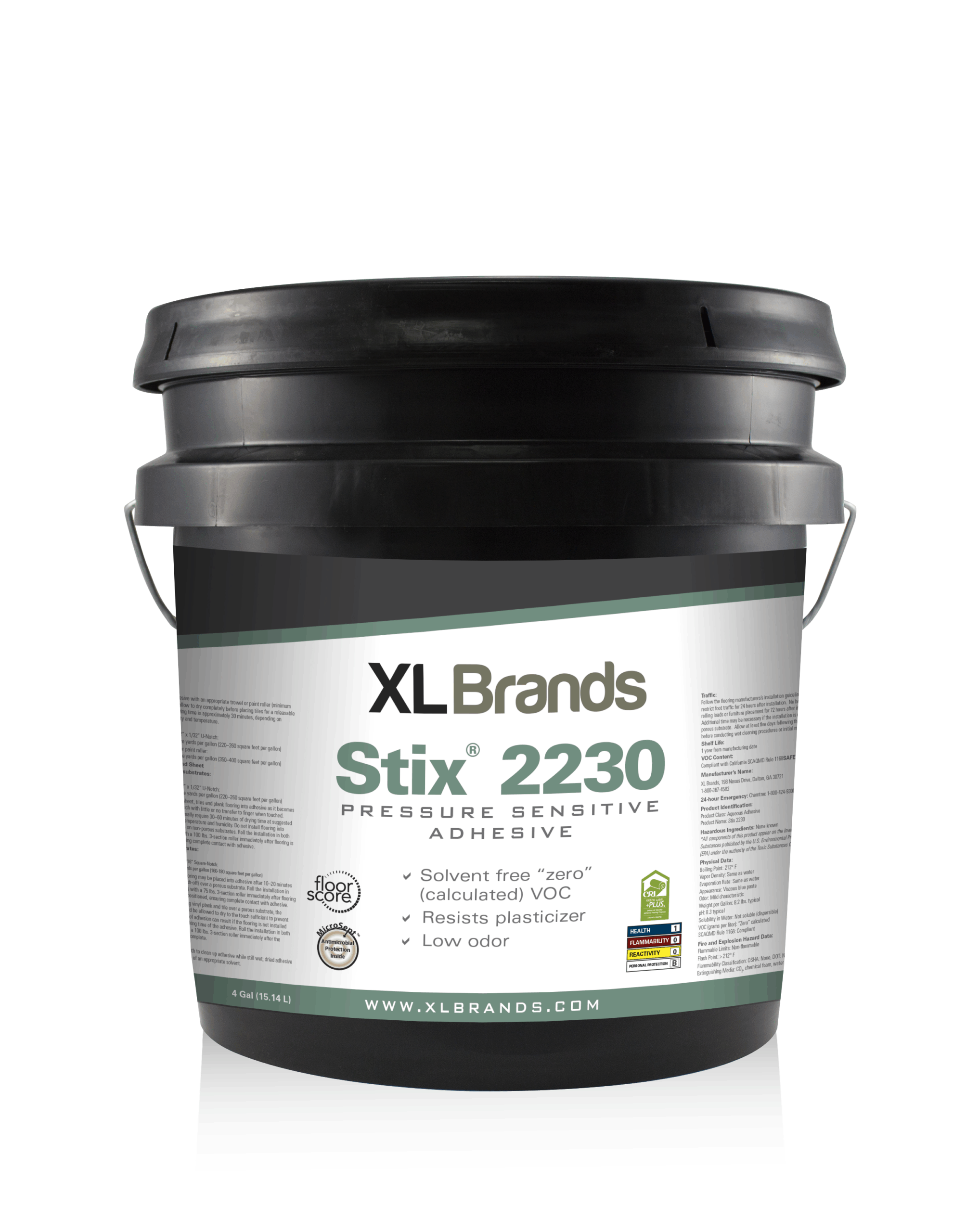 Stix 2230 Pressure Sensitive Carpet Tile Adhesive (1-ga)