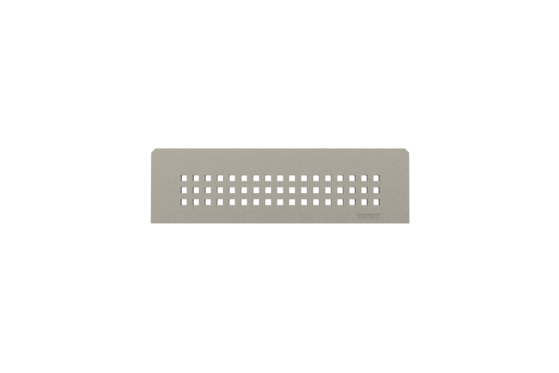 Shelf Rectangular Niche Square Stone Grey