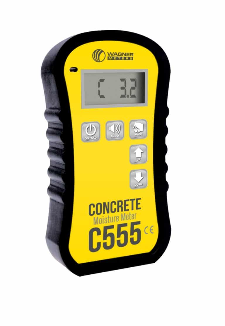 C555 Handheld Concrete Moisture Meter Kit with Backlight
