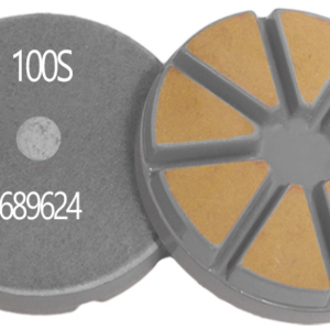 3" Ceramic Transitional , Soft No Boss BSD 100 Grit