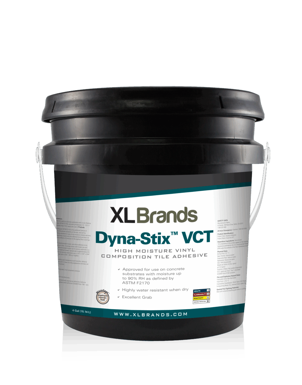 Dyna-Stix VCT High Moisture Vinyl Composition Tile Adhesive (4-ga)