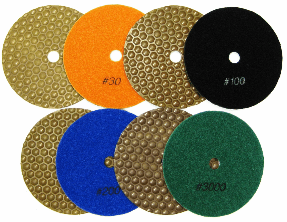 Honeycomb Resin Pad 5" 100 Grit