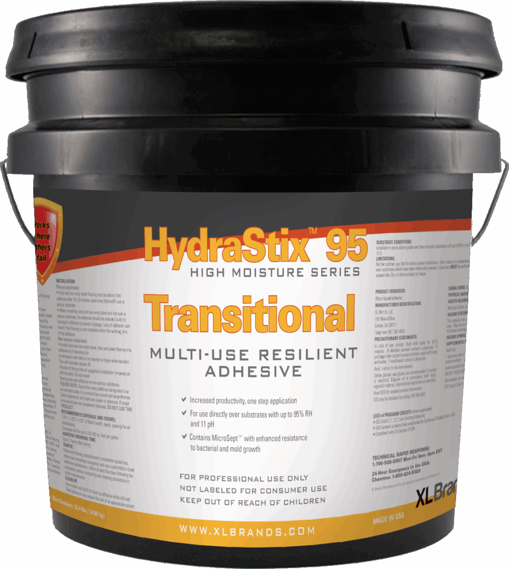 HydraStix 95 Transitional Multi-Use Resilient Adhesive (4-ga)
