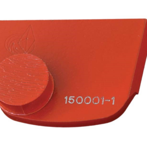 Red Series Quick Change Single Button Tool - Hard Concrete 50 Grit