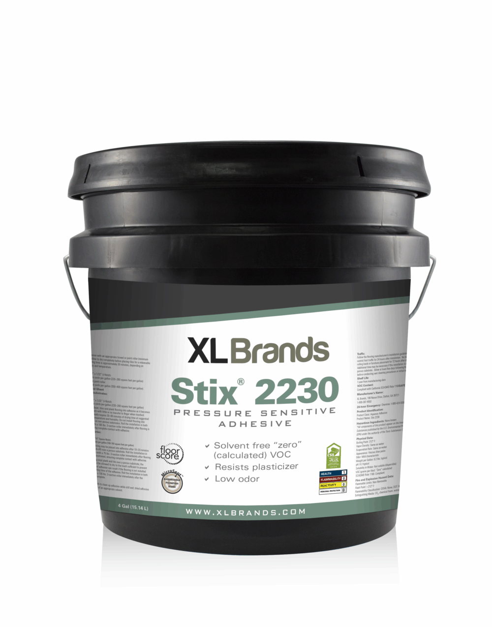 Stix 2230 Pressure Sensitive Carpet Tile Adhesive (1-ga)