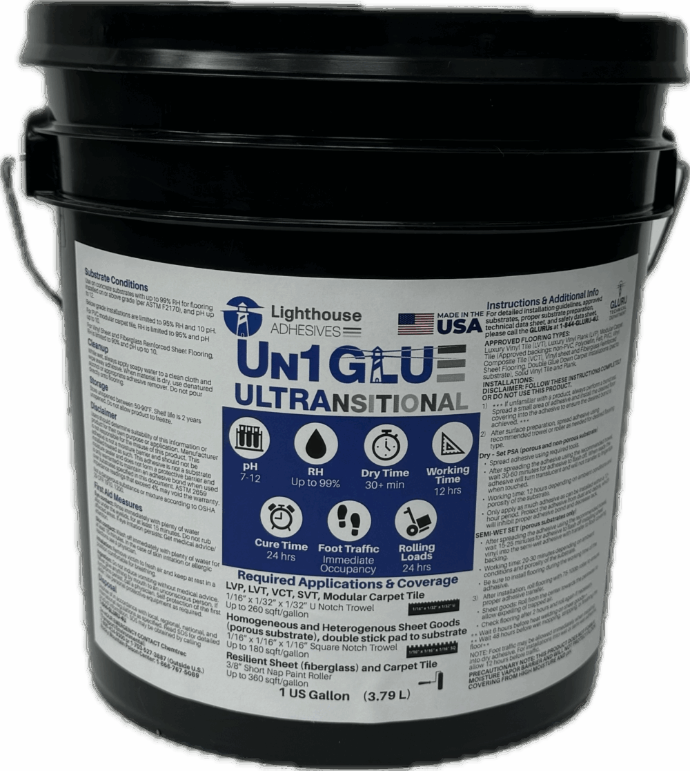 Un1 "Uni" GLU Ultra Transitional Pressure Sensitive Adhesive (1-ga)