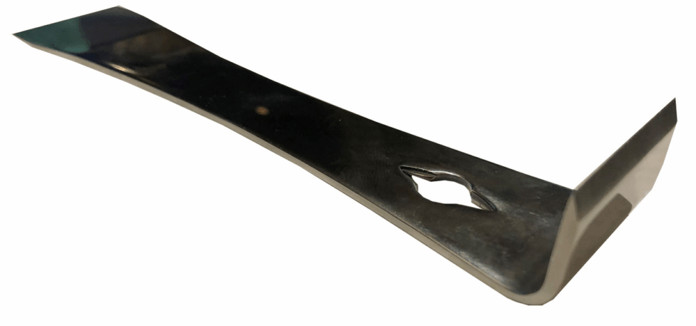 7" Stainless Steel Floor Bar