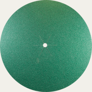 Green Ceramic Siafast Velcro Edger Disc 7" X 5/16" 36 Grit