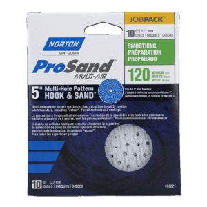Hook & Loop Prosand 6" Multiair Cyclonic 100 Grit