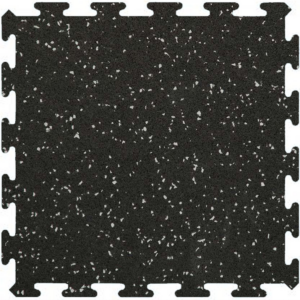 Recoil 3/8" Interlocking Tile 10% 34-1/4" X 31-1/4" 195 Light Gray