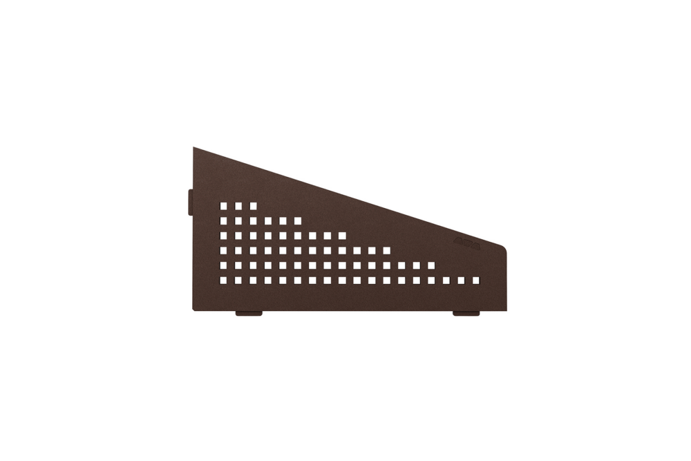 Shelf Quadrilat Corner Square Bronze