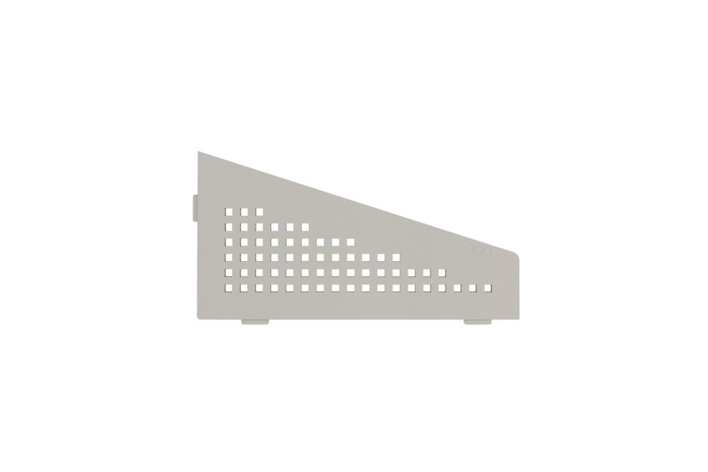 Shelf Quadrilat Corner Square Greige