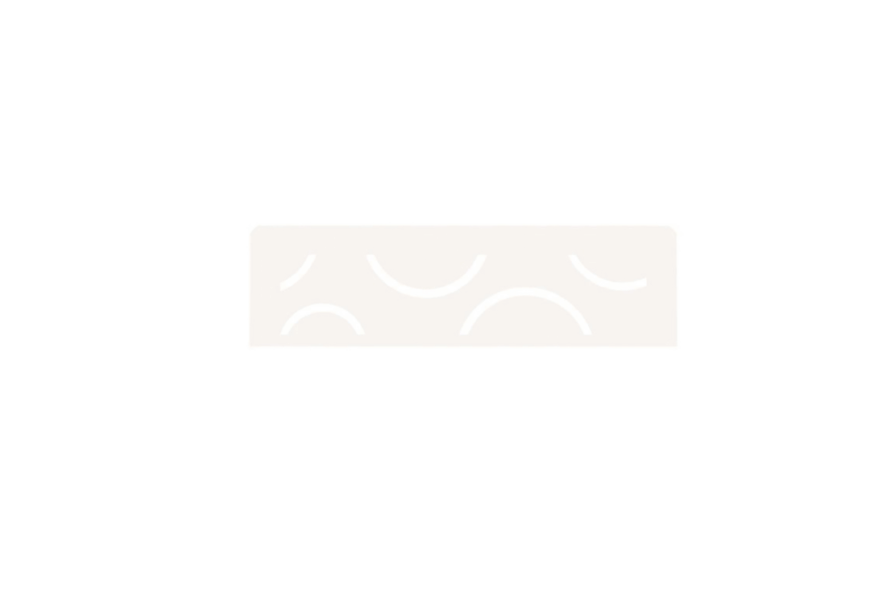 Shelf Rectangular Niche Curve Matte White