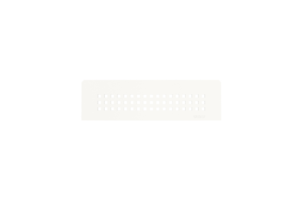 Shelf Rectangular Niche Square Matte White