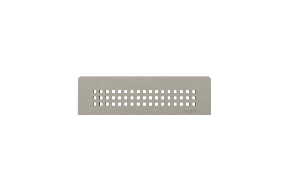 Shelf Rectangular Niche Square Stone Grey